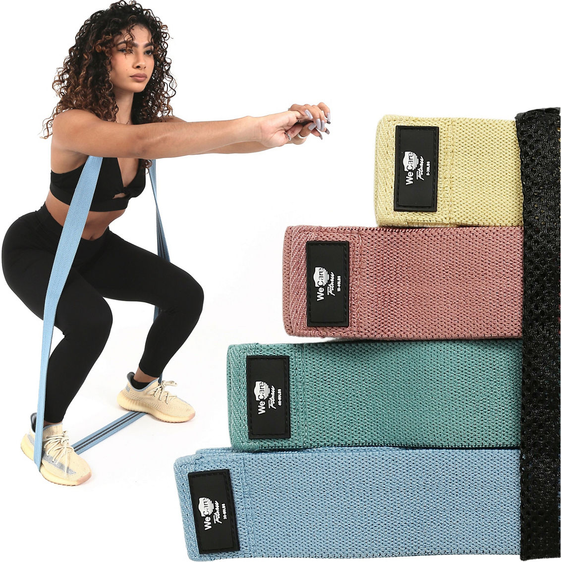 WeCare Fitness Full-Body Workout Resistance Bands 4 pk. - Image 7 of 10