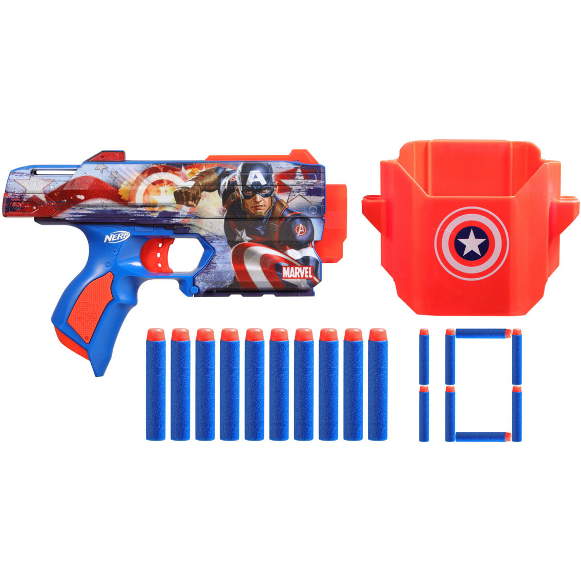 Nerf Marvel Captain America Blaster - Image 2 of 3