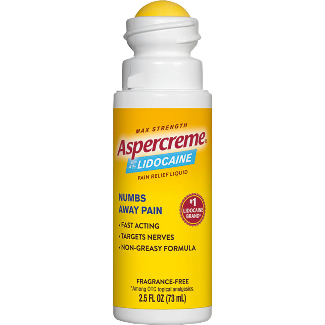 Aspercreme Lidocaine Roll On 2.5 oz. - Image 2 of 4