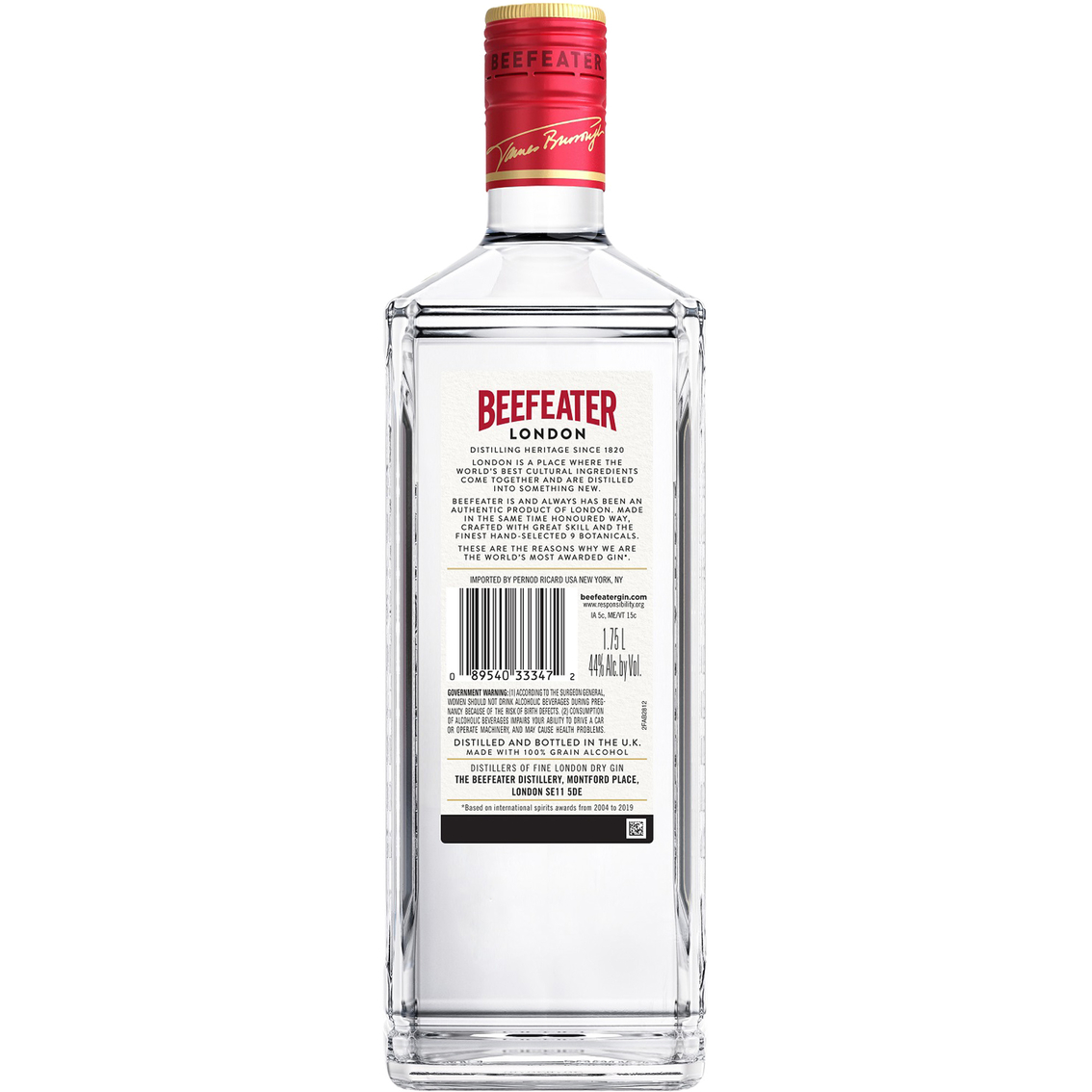 Beefeater Gin 1.75L - Image 2 of 2