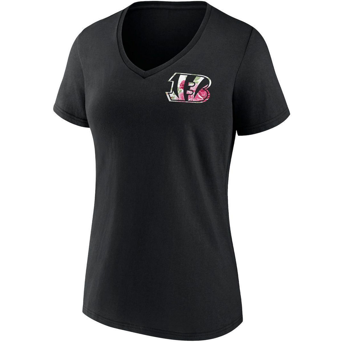 Fanatics Branded Women's Black Cincinnati Bengals Team Mother's Day V-Neck T-Shirt - Image 3 of 4