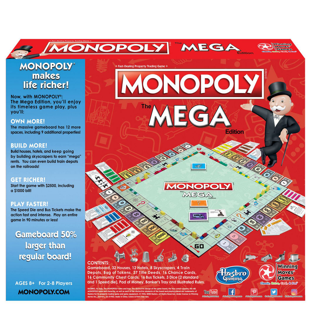 Winning Moves Monopoly The Mega Edition - Image 3 of 4