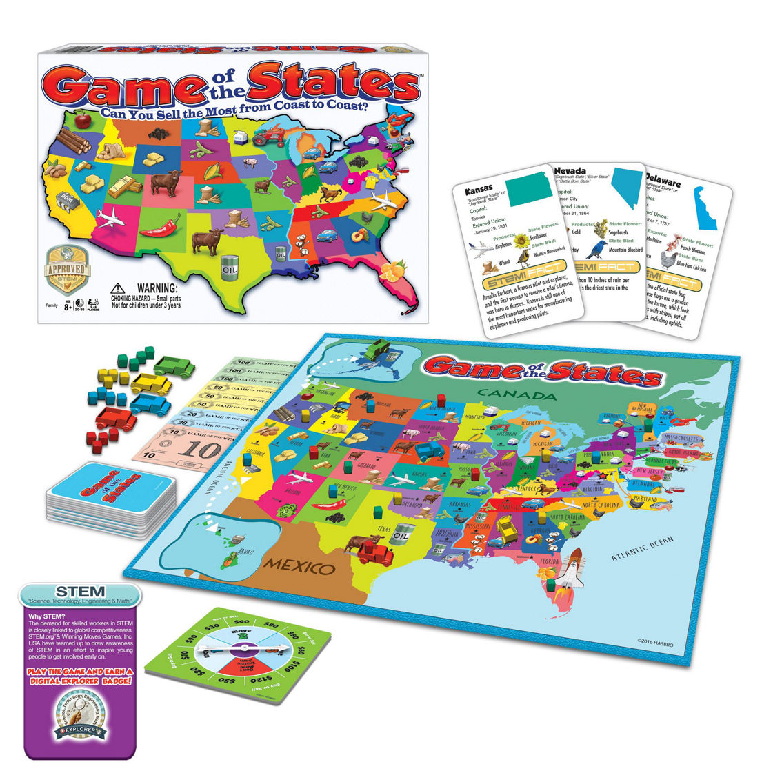 Winning Moves Game of the States - Image 2 of 2
