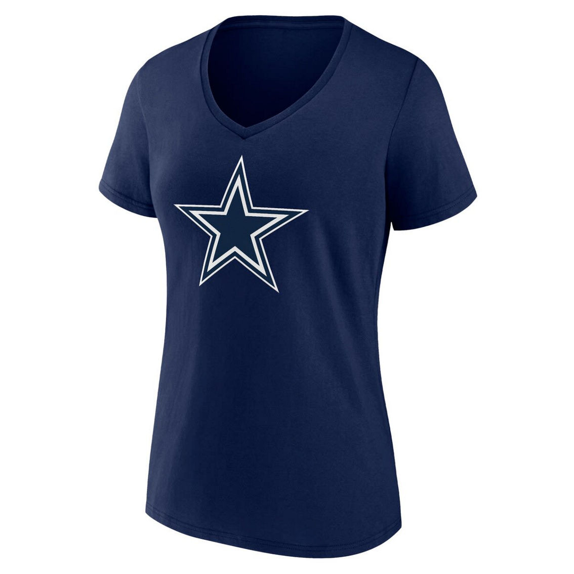Fanatics Branded Women's Navy Dallas Cowboys Mother's Day V-Neck T-Shirt - Image 3 of 4