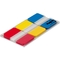 Post-it Durable Red, Yellow and Blue 1 x 1.5 in. Tabs - Image 2 of 6
