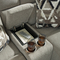 Signature Design by Ashley Colleyville RAF Chaise with Console, 3 Power Recliners - Image 9 of 9