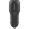 Belkin Boost Charge Dual USB-A Car Charger 24W + USB-A to USB-C Cable - Image 1 of 3