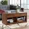 Sauder Lift Top Coffee Table with Storage Shelves - Image 2 of 10