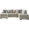 Benchcraft by Ashley Calnita Sectional with Chaise 2 pc. Set - Image 1 of 2