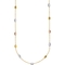 14K Gold Tri Color Coffee Beans Anklet - Image 1 of 4