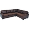 Omnia Leather City Craft 2 Pc. Sectional LAF Sofa/RAF Loveseat - Image 1 of 2