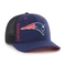 '47 Men's Navy New England Patriots Pixelation Trophy Flex Hat - Image 3 of 4