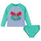 Andy & Evan Infant Girls Butterfly Applique Rashguard Set - Image 1 of 5