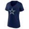 Fanatics Branded Women's Navy Dallas Cowboys Mother's Day V-Neck T-Shirt - Image 3 of 4