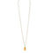 Saint Laurent Military Tag Pendant Necklace Brass Gold (New) - Image 1 of 4