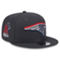 New Era Men's Graphite New England Patriots 2024 NFL Draft 9FIFTY Snapback Hat - Image 1 of 4