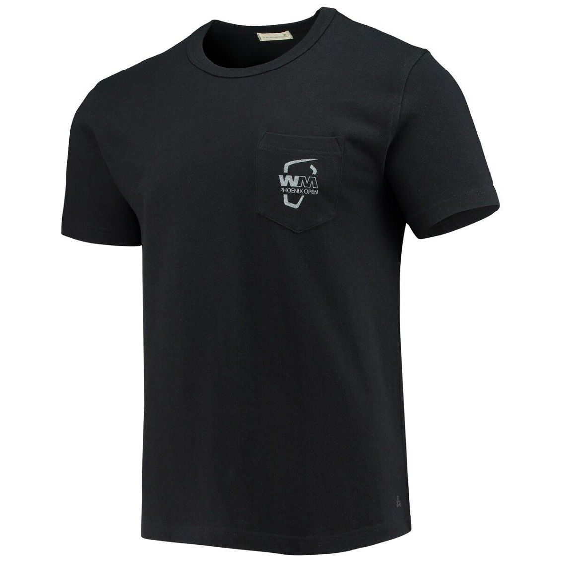 Alternative Apparel Men's Black WM Phoenix Open Pocket T-Shirt - Image 3 of 4